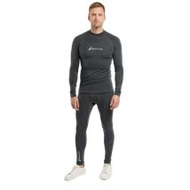Thermo-T-Shirt aus Merinowolle olly Anthrazit - BERMUDES