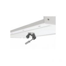 Balkon-Befestigung für rechteckiges Grill-Gerät