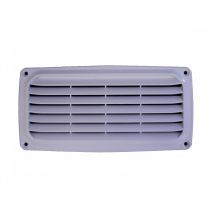 Griglia di ventilazione 200x100mm , Bianca