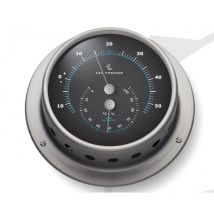 Termometro e igrometro 85 mm in acciaio inox satinato - E-RACING
