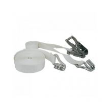 Euromarine - Cinghia In Acciaio Inox 35mm 2 Parti Con Gancio - 1200 Dan - 7m - Euromarine