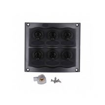 Scheda Nera Impermeabile 6 Interruttori