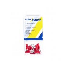 Terminale Occhio Rosso Ø04 - Pacchetto DI 10