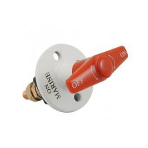Euromarine - Interruttore Batteria Unipolare Con Maniglia 300a Rosso