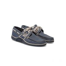 Chaussures bateau pour homme Globek - Navy / froment - TBS