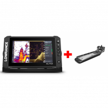 Ecoscandaglio GPS Elite FS 9" con trasduttore Active Imaging 3 In 1 - Lowrance