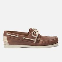 Scarpe da barca uomo PHENIS Crazy Leather Terracotta TBS