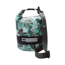 borsa impermeabile feelfree tube mini 5l verde tropicale / grigio