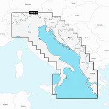 Carta Nautica Navionics+ formato Sd/microsd - Italia, Mare Adriatico Naeu014r