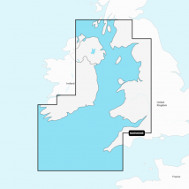 Carte Marine Navionics+ Platinum+ Regular - Irish Sea Npeu004r
