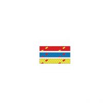 Corda Dyneema Caribic Color - Rosso/Giallo - Gleistein