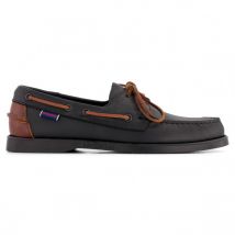 Scarpa da barca Portland Newburryport Hurricane pelle marrone nero SEBAGO