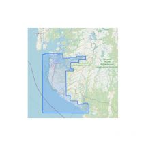 NV Atlas Norvege - NO 5 - Sørvestlandet South - Flekkefjord to Stavanger