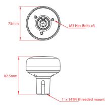 Antenne GPS160 TRINAV avec interface USB - DIGITAL YACHT