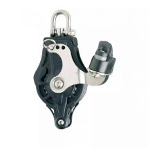 Poulie simple émerillon ringot taquet coinceur réa de 70 mm - Wichard