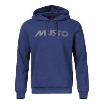 Felpa con logo - blu - musto