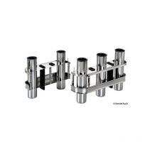 Portacanne acciaio inox 3 posti