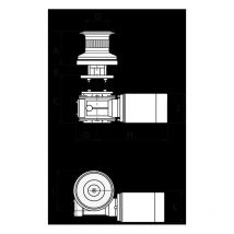 Lofrans - Cabestano T1500 12v 1500w In Alluminio