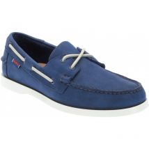 Sebago Docksides Blu scuro scamosciate - Scarpe da barca uomo