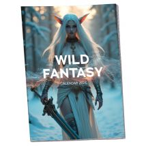 Pin-up Kalender „Wild Fantasy 2026“ in Farbe und im Großformat