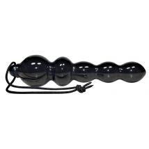 Analdildo „My Black Jacks“ mit Rückholschlaufe