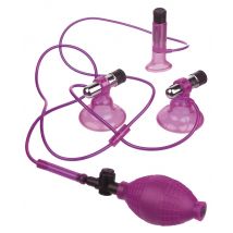 Nippel- und Klitorissauger „Vibrating Triple Suckers“, mit Vibration