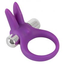 „Vibrating Cock Ring“ mit Klitoris-Bunny