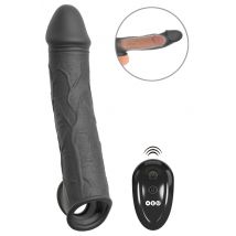 Vibro-Penishülle mit Fernbedienung