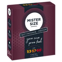 Kondome „Test Package Medium“ inkl. Penis-Maßband