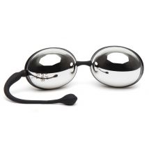 Liebeskugeln „Inner Goddess Silver Jiggle Balls“, 2 Kugeln, Ø 3,6 cm, 67 g