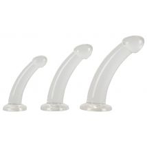 3-teiliges Dildo-Set „Anal Training“, verschiedene Größen und Gewichte, starker Saugfuß