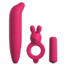 3-teiliges Toy-Set „Couples Vibrating Starter Kit“
