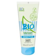 Gleitgel „HOT BIO waterbased Sensitiv“, 100% bio