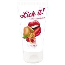 Gel “Erotic Massage Gel Cherry“ mit Kirsch-Aroma