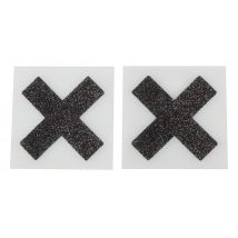 Nippelsticker „X“, selbstklebend