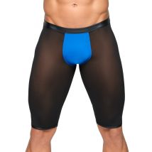 Radlerpants aus transparentem Powernet