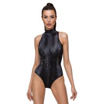 Body in mattglänzender Schlangenhaut-Optik