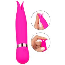 Klitorisvibrator mit flexibler Doppelspitze