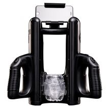 Masturbator-Adapter „Quickshot Launch“ mit Smartphone-Halterung