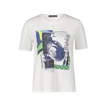 V-Kragen T-Shirt Shirt Kurz 1/2 Arm 40