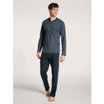 Calida HERREN Pyjama blau L