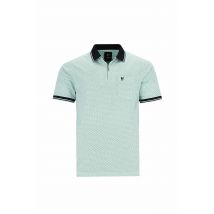 Hajo H Poloshirt "Stay Fresh"Druck m.Zip - 132_27534_592 54