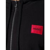 Sweatjacke mit Kapuze, Schwarz XXL