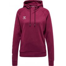 Kapuzen-Sweatshirt mit Logoprint, Lila XS