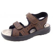 Komfort Sandalen braun 46