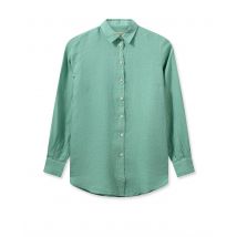 V-Kragen T-Shirt MMKarli Linen Shirt M