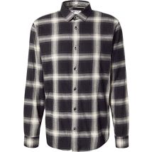 Langarm Freizeithemd Shirt Check Responsible Choice Cott M