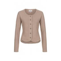 Strickjacke Langarm Yvonne in beige von Nübler M