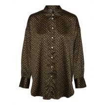 Langarmblusen VMDAISY DAS LS OVERSIZE SHIRT WVN S