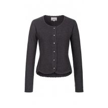 Strickjacke Langarm Yvonne in Anthrazit von Nübler S